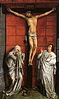 Rogier van der Weyden Christ on the Cross with Mary and St. John painting